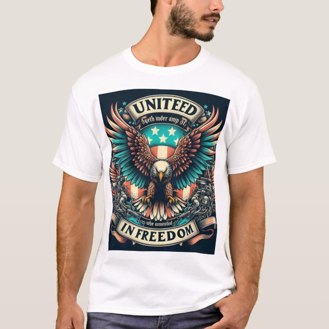 Camiseta Unidos por la libertad (Anverso)