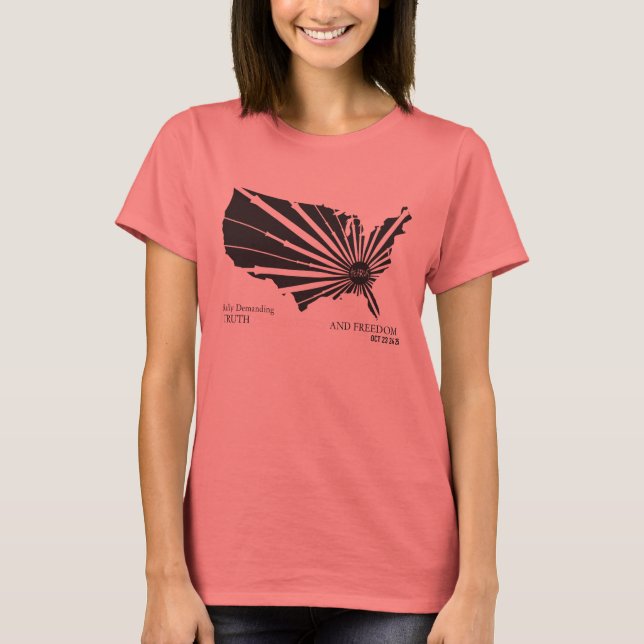 Camiseta Unidos por la verdad (Anverso)
