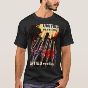 Camiseta Unidos Somos Fuerte Campaña Mundial II