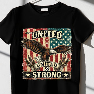 Camiseta "Unidos y fuerte".