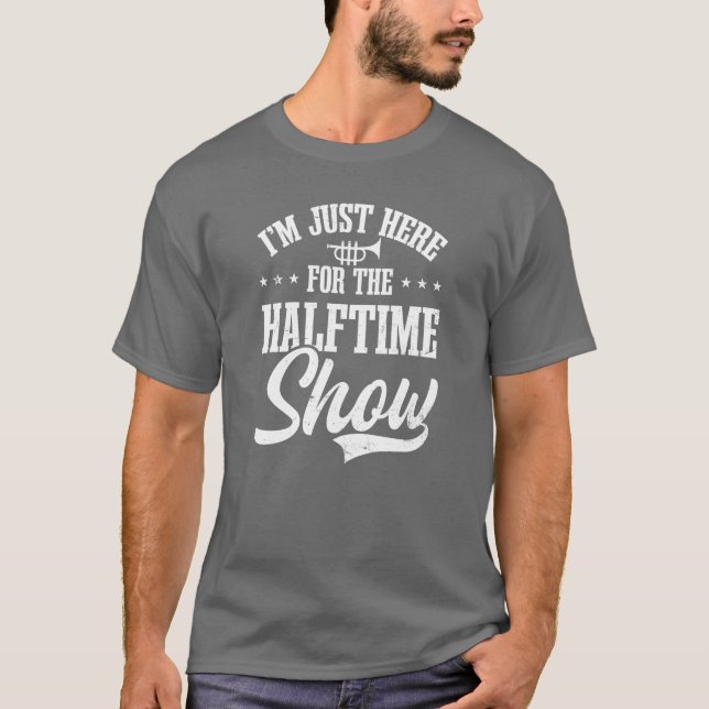 Camiseta Uniforme de banda de marcha aquí para el espectácu (Anverso)