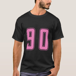 Camiseta Uniforme de deportes número 90 de equipo junior