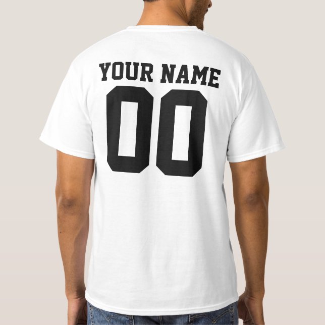 Camiseta Uniforme de Equipo (Reverso)