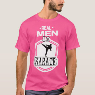 Camiseta Uniforme de karate - Hombres de verdad hacen karat