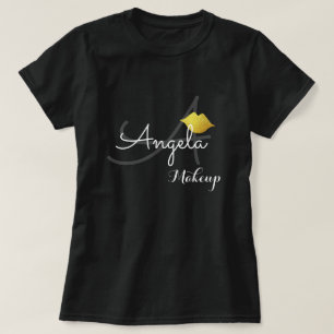 Camiseta uniforme de salón de maquillaje (o para uso person