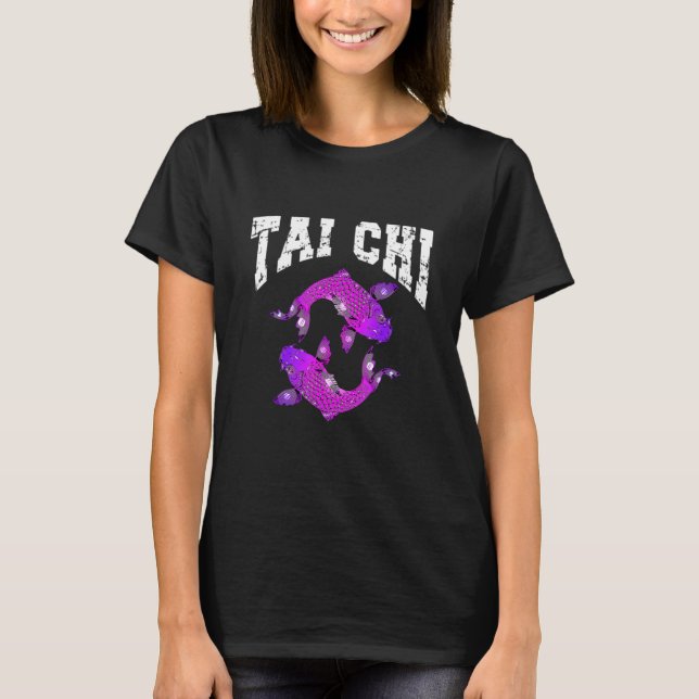Camiseta Uniforme De Tai Chi Para Los Principiantes De Tai  (Anverso)