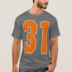 Camiseta uniforme número 31 de Orange Sports jugad