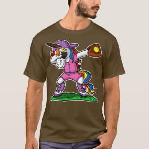 Camiseta Uniforme rosa de deportes de Unicornio