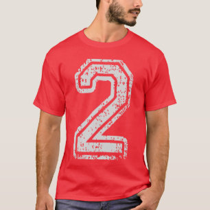 Camiseta Uniformes de equipo Número 2wo Deportes escolares