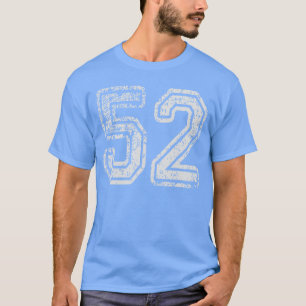 Camiseta Uniformes de equipo Número 52 Deportes escolares 5