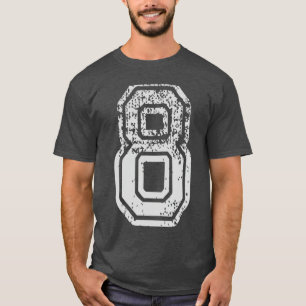 Camiseta Uniformes de equipo Número 8 Ocho Deportes escolar