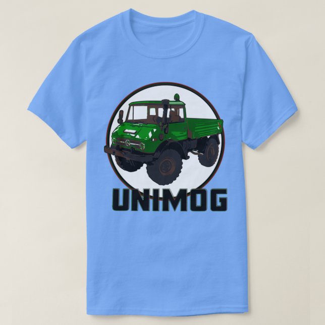 Camiseta Unimog Green (Diseño del anverso)