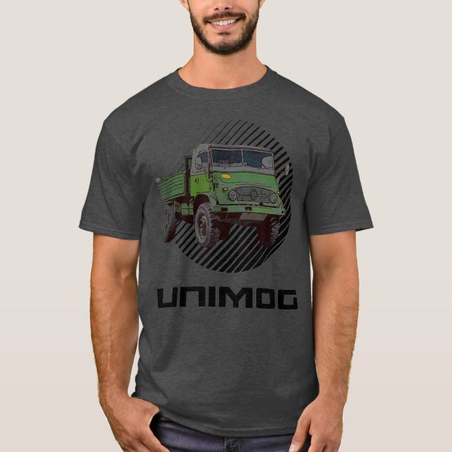 Camiseta Unimog truck tractor agriculture gift idea  (2) (Anverso)