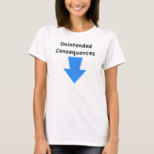 Camiseta Unintended Consequences T-shirt Blue