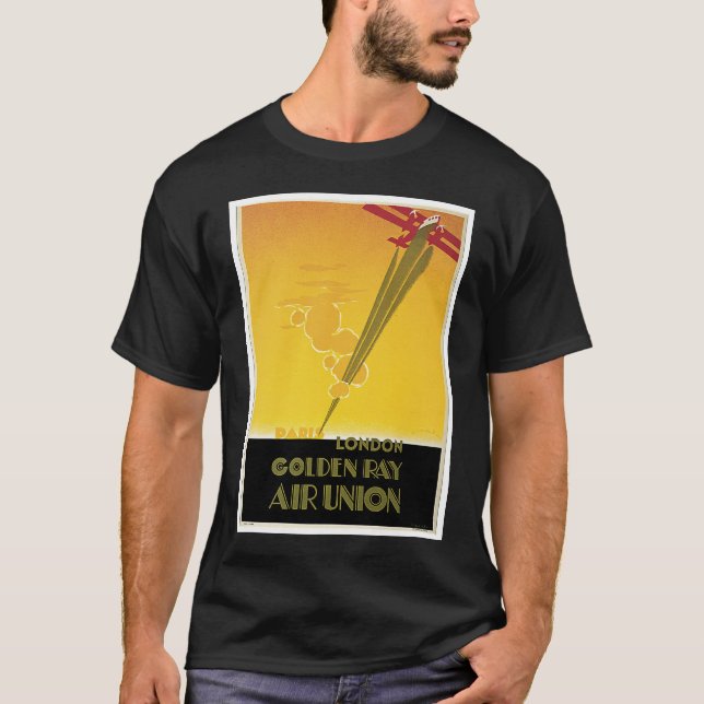 Camiseta Unión Aérea Golden Ray (Anverso)