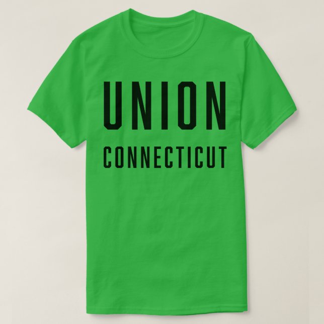 Camiseta Union Connecticut TShirt (Diseño del anverso)