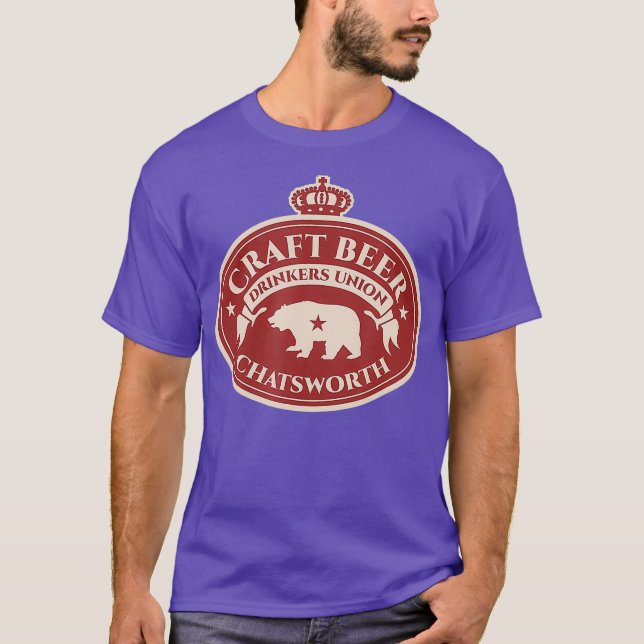 Camiseta Unión de Beercas Artesanales - Chatsworth (Anverso)