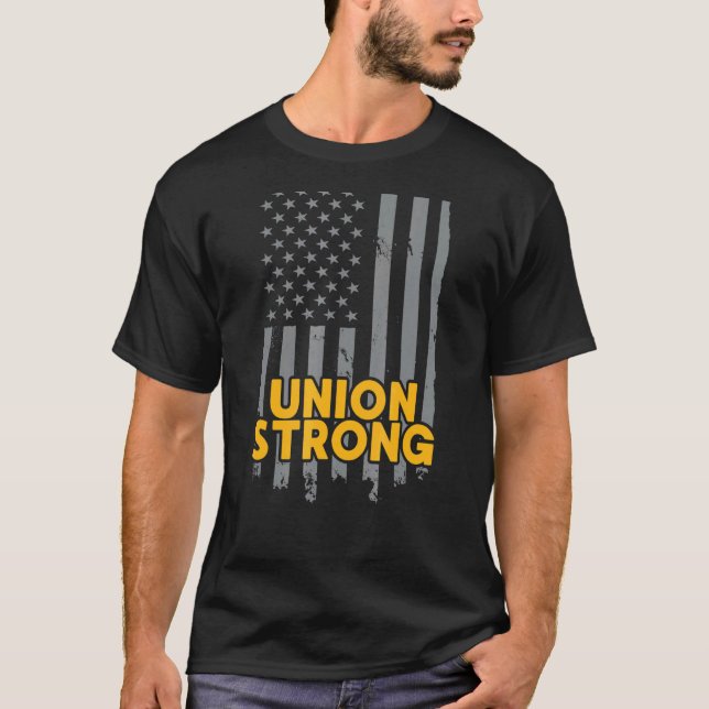Camiseta Unión de la bandera de los Estados Unidos: Unifica (Anverso)