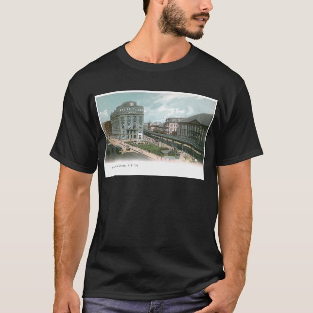 Camiseta Unión del tonelero. Ciudad de NY (Anverso)