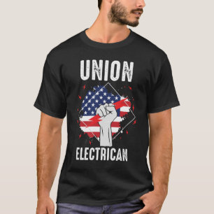 Camiseta Unión Electrista Estadounidense Retirada Esposo E