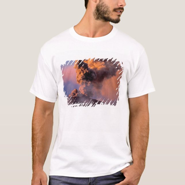 Camiseta Unión Europea, Italia, Sicilia, Acto del Etna (Anverso)
