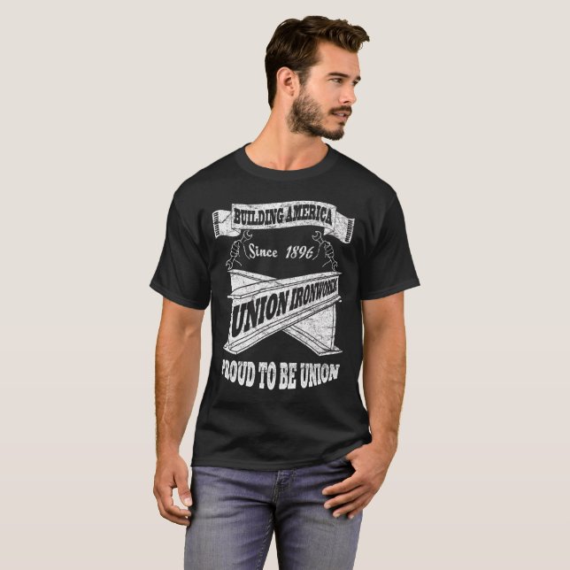 Camiseta Unión Ironworkers (Anverso completo)
