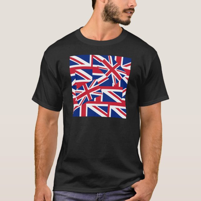 Camiseta Union Jack a montones (Anverso)