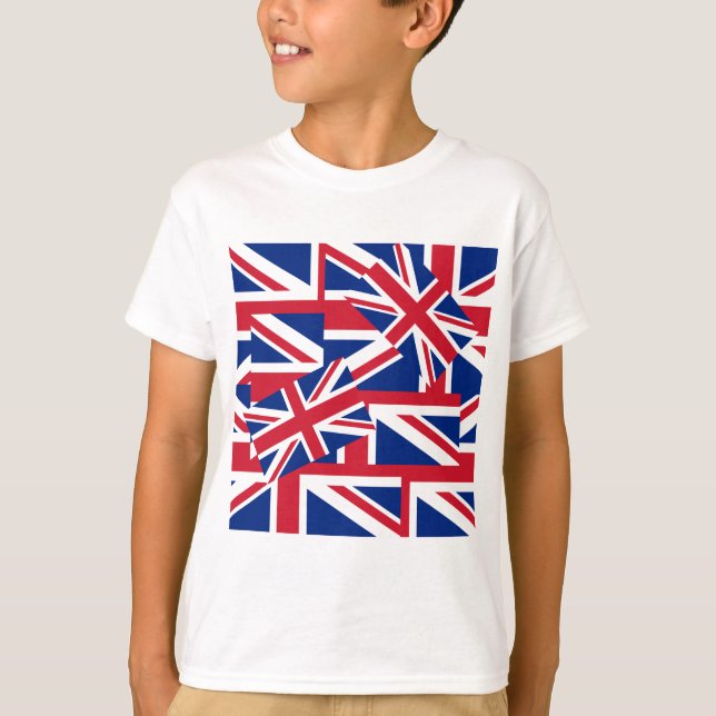 Camiseta Union Jack a montones (Anverso)