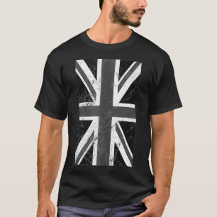 Camiseta Unión Jack Bandera Británica Reino Unido Vintage c