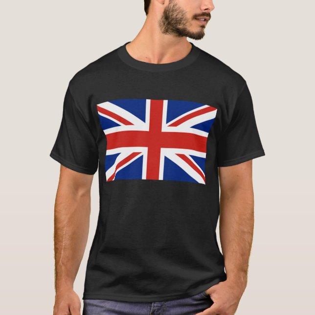 Camiseta Union Jack - Bandera de Gran Bretaña (Anverso)