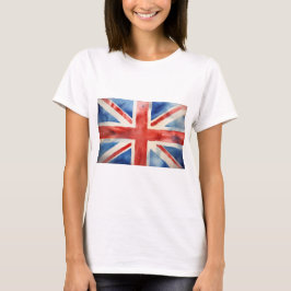 camiseta union jack de mujer