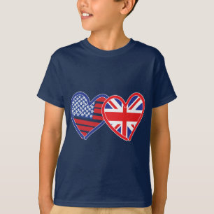 Camiseta Union Jack/EE.UU.