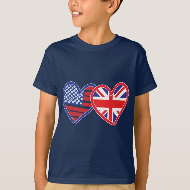 Camiseta Union Jack/EE.UU. (Anverso)