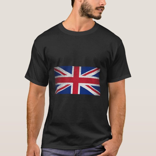 Camiseta Union Jack Flag England Reino Unido (Anverso)