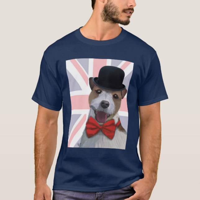 Camiseta Union Jack Jack Russell (Anverso)