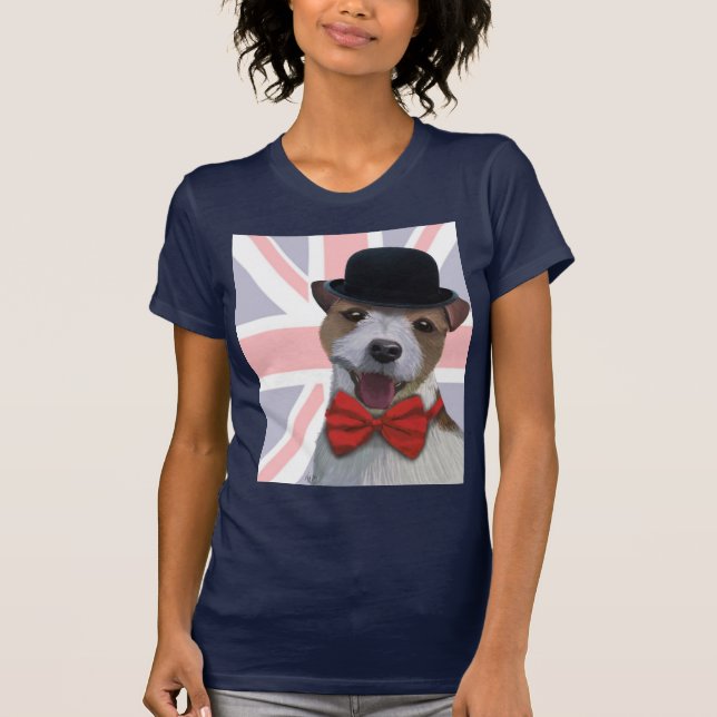 Camiseta Union Jack Jack Russell (Anverso)