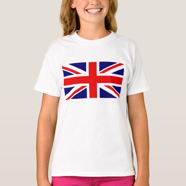 CAMISETA UNION JACK - LA BANDERA BRITÁNICA (Anverso)