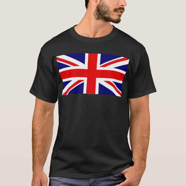 CAMISETA UNION JACK - LA BANDERA BRITÁNICA (Anverso)