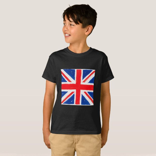Camiseta union jack niño (Anverso completo)