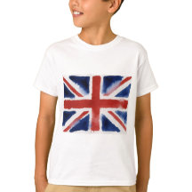 camiseta union jack para niños