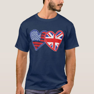 Camiseta Union Jack/USA