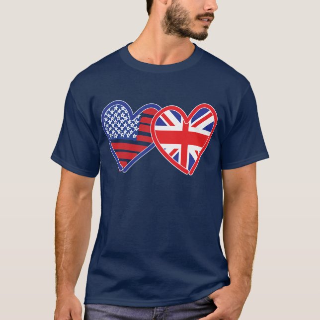 Camiseta Union Jack/USA (Anverso)