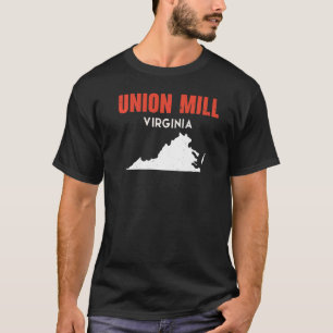 Camiseta Union Mill Virginia Estados Unidos Estados Unidos 