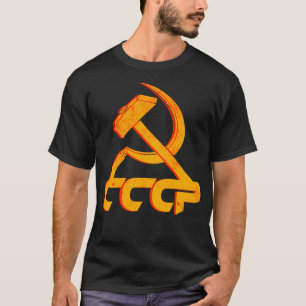 Camiseta Unión Soviética CCCP USSR Comunismo Hammer Sickle1