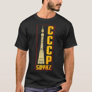 Camiseta Unión Soviética de Cohetes Soyuz