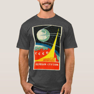 Camiseta Unión Soviética USSR CCRP Programa espacial Vint