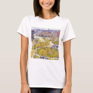 Camiseta Union Square en primavera por Frederick Childe Has