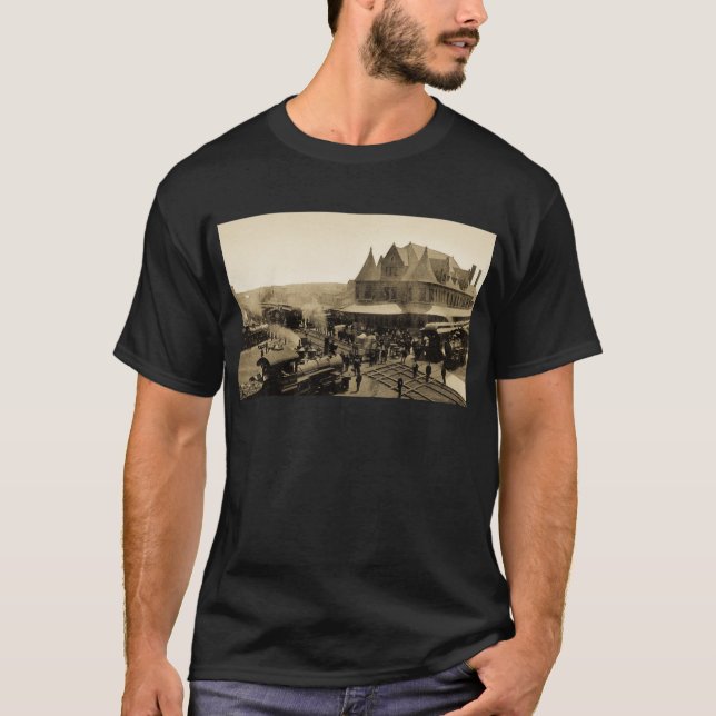Camiseta Union Station, Durand, Michigan (Anverso)