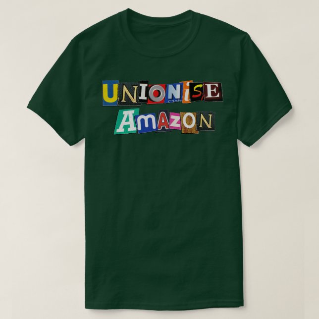 Camiseta Unionize Amazon (Diseño del anverso)