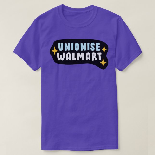 Camiseta Unionize Walmart1 (Diseño del anverso)